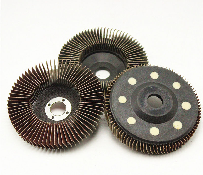 立式棕剛玉百葉片