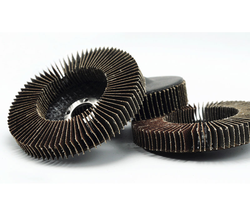 立式棕剛玉百葉片