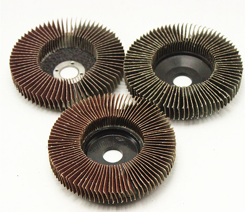 立式棕剛玉百葉片