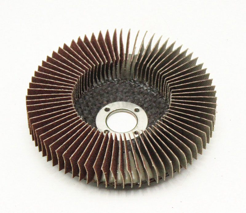 立式棕剛玉百葉片