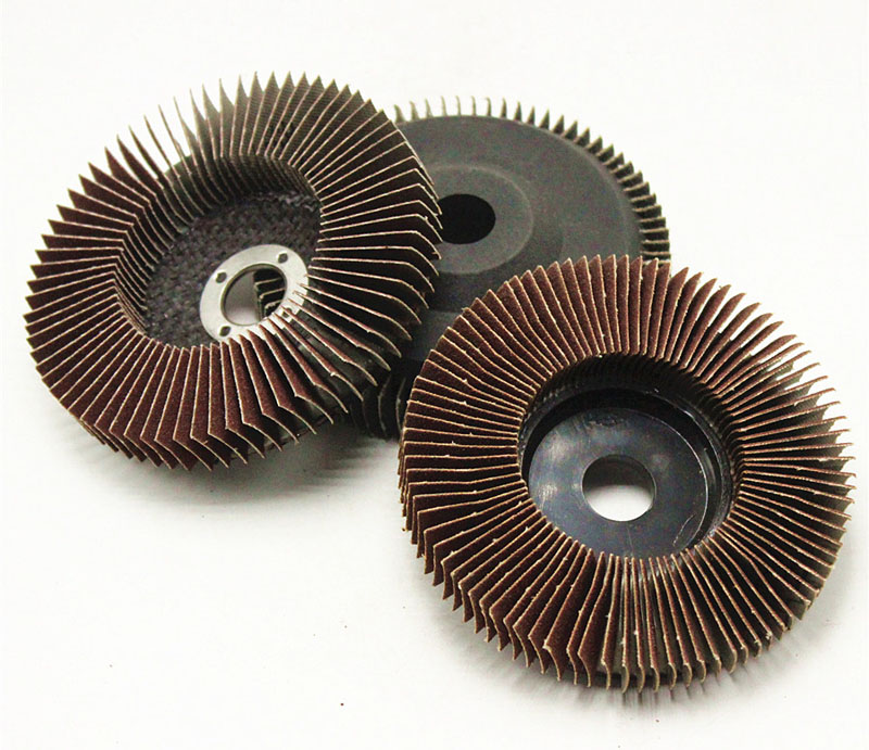 立式棕剛玉百葉片