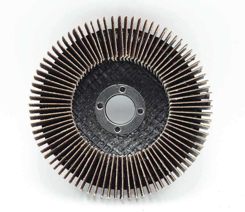 立式棕剛玉百葉片