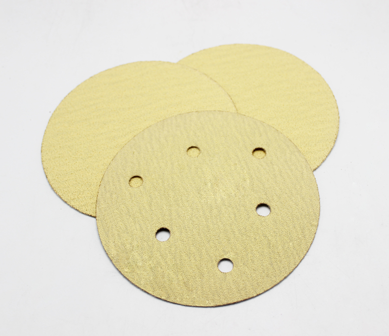 黃砂面棕剛玉拉絨片/PSA自粘式砂盤