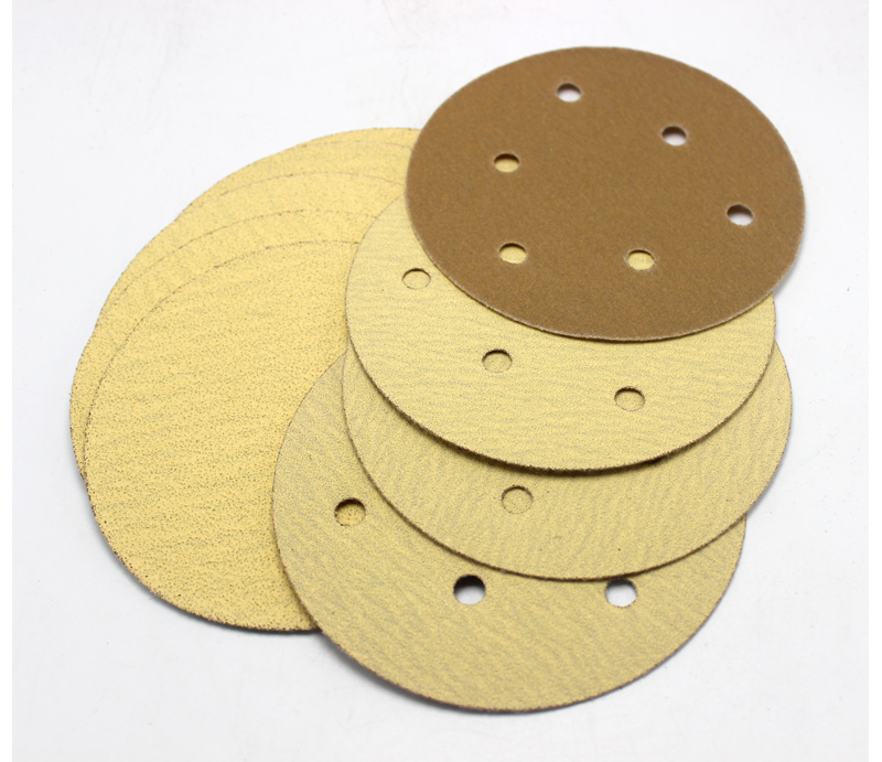 黃砂面棕剛玉拉絨片/PSA自粘式砂盤